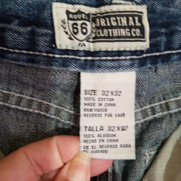 Route 66 Vintage relaxed fit jeans men's size 32x32 GUC - Picture 5 of 7